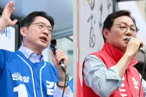 경남지사 선거 막판 격돌…“유사 선거사무소 의혹”vs“딥페이크 지시, 허위 확인”