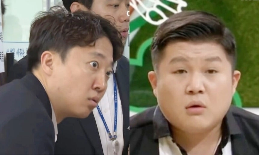 이준석 개혁신당 총괄선거대책위원장(왼쪽)과 개그맨 조세호. 채널A 유튜브·MBC 캡처