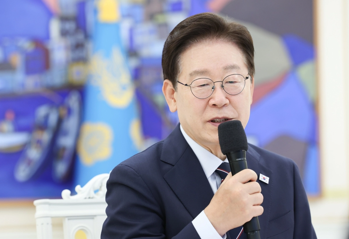 이재명 대통령, 아프리카 외교장관 단체 접견