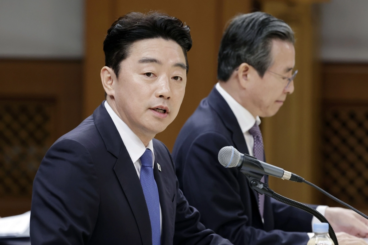 강훈식 청와대 비서실장. 뉴시스
