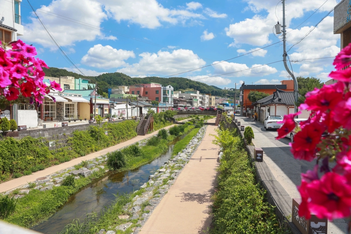 충남 공주시 제민천. 충남도 제공