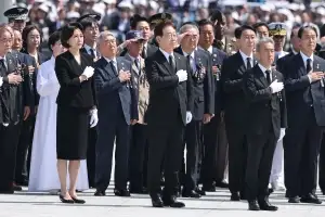 李대통령 “헌신 드높이고 배신 단죄해야 통합 가능”…현충일 추념사