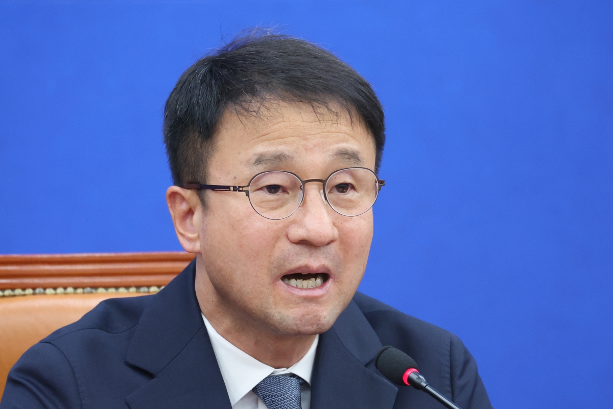 한병도 원내대표, 긴급 기자간담회