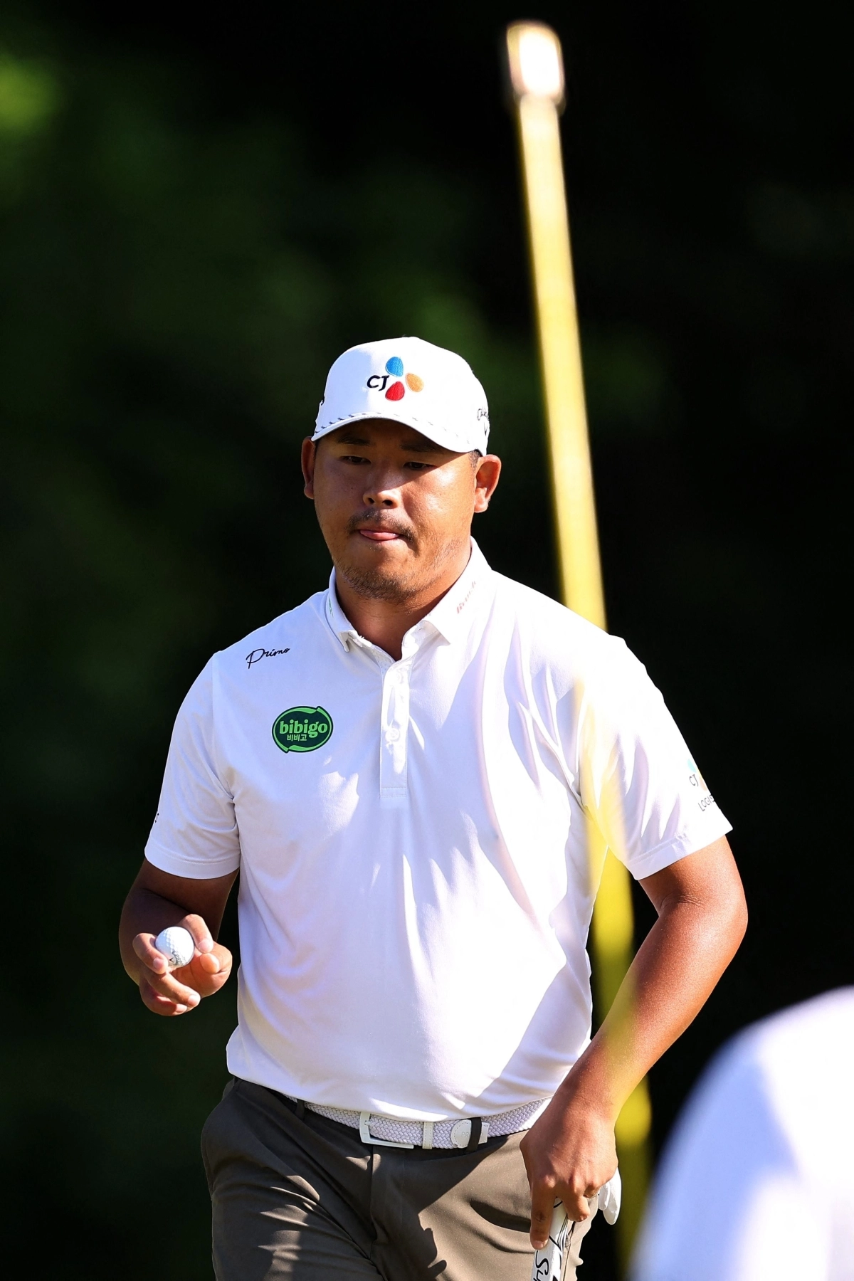 홀아웃하는 김시우.