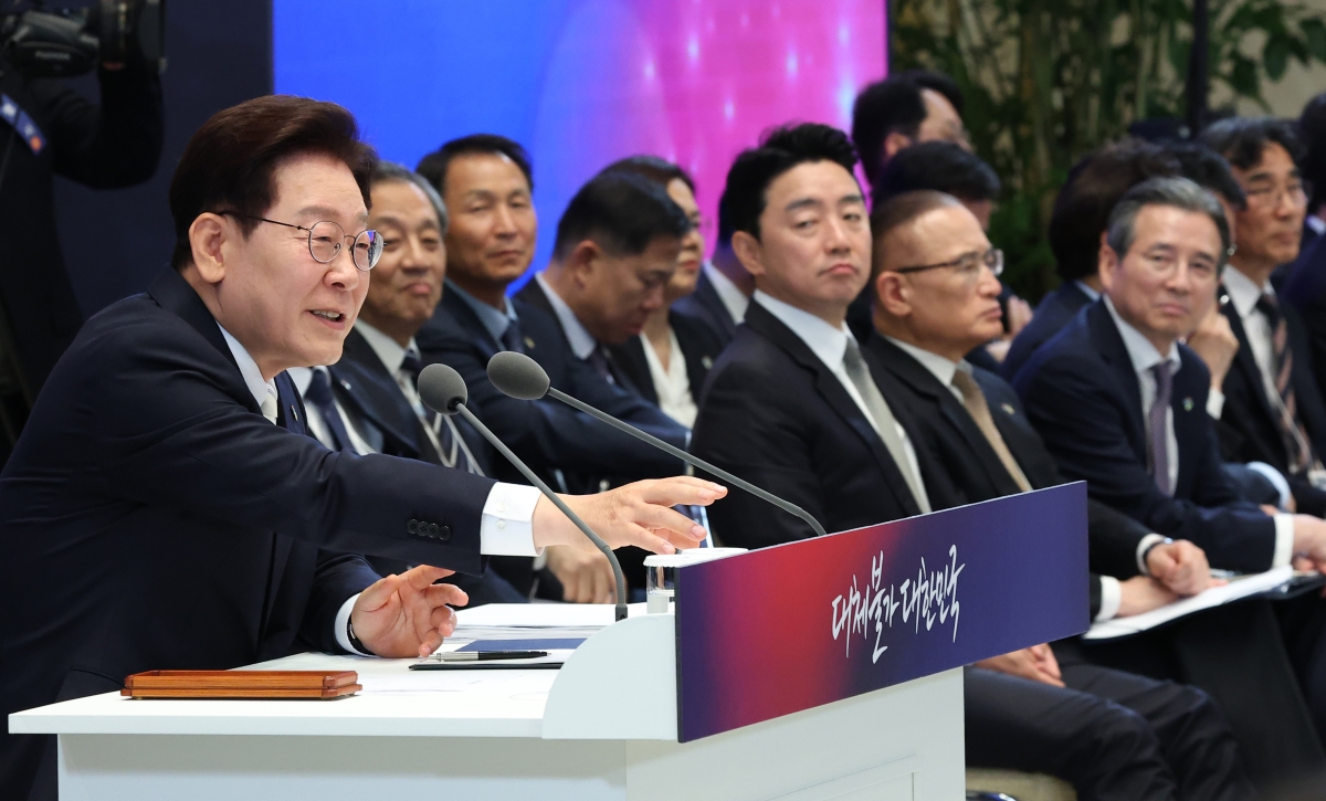 발언하는 이재명 대통령