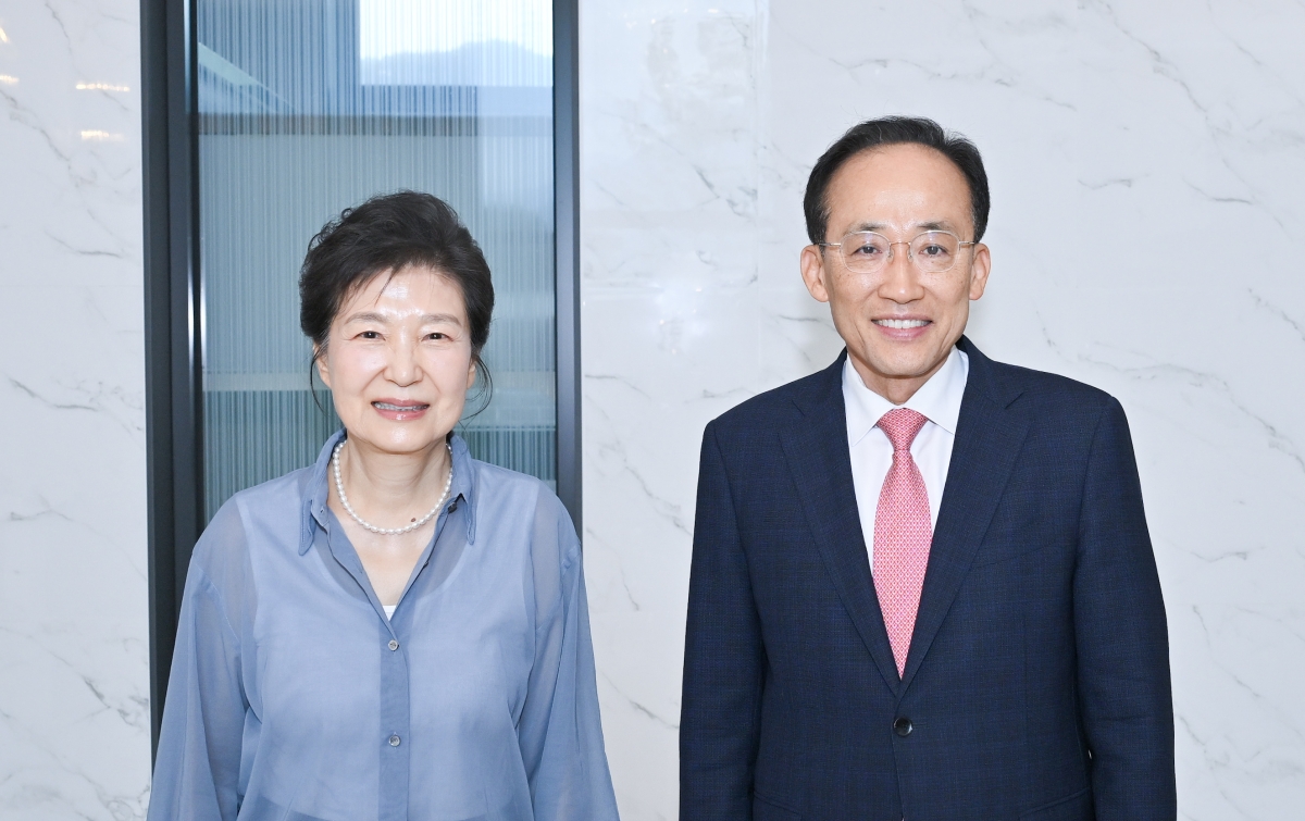 추경호 대구시장 당선인, 박근혜 전 대통령 예방