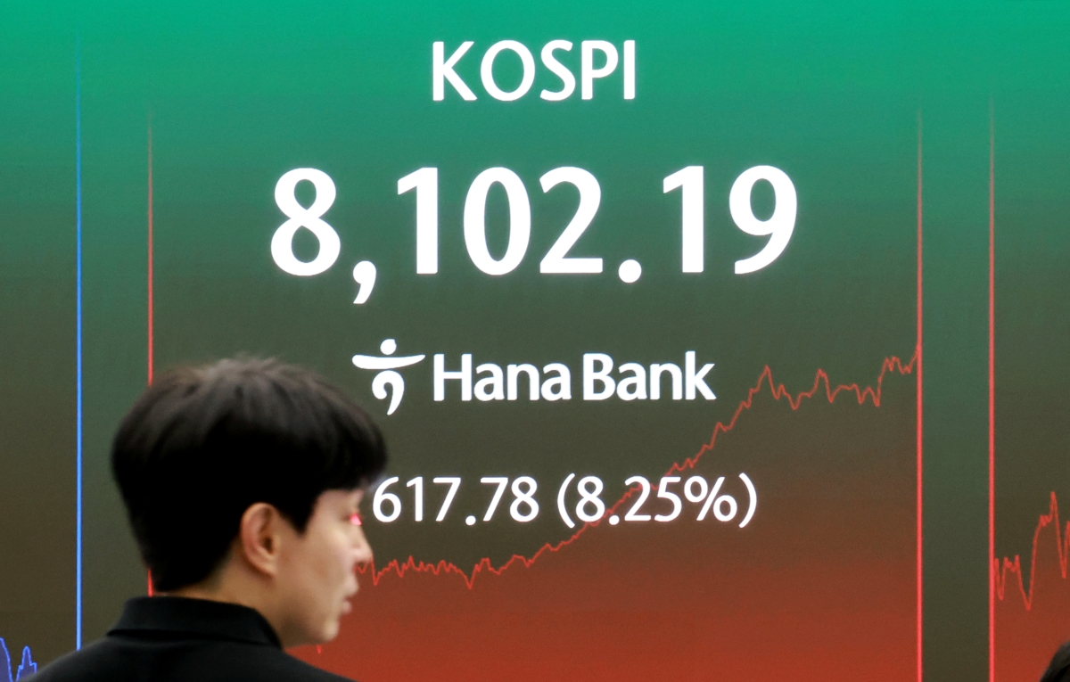 코스피 다시 ‘8000 탈환’