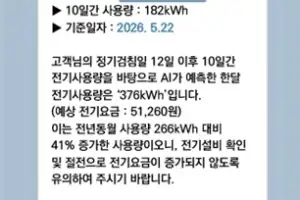 “여름철 전기요금, AI가 미리 알려드립니다”