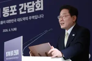 벨기에 교민 만난 李대통령 “격변하는 대한민국…빠른 시간 내에 회복 중”