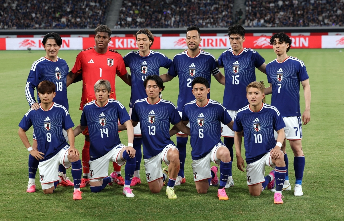 국제축구연맹(FIFA) 북중미 월드컵에 나서는 일본 축구 국가대표팀. 로이터 연합뉴스