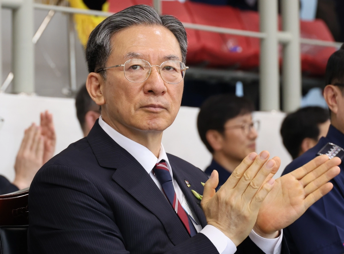 교도관 무도대회 참석한 정성호 장관
