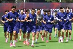 자신감 충전한 홍명보호, 화기애애 분위기 속 회복훈련과 꿀맛 휴식