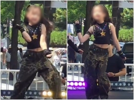 백종원 더본코리아 대표와 배우 소유진 부부의 막내딸 세은양이 댄스 무대에 올라 끼를 발산하는 모습이 포착돼 눈길을 끈다. 소유진 인스타그램 캡처
