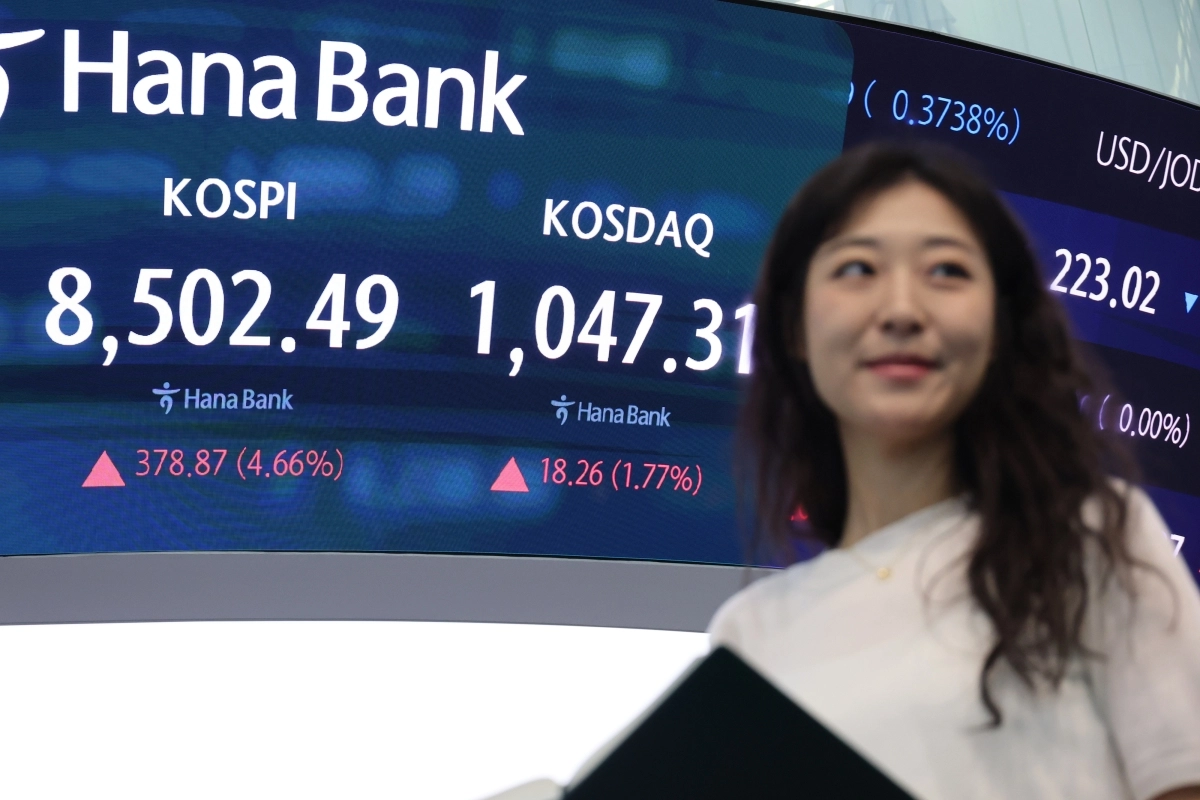 종전 합의에 급등 출발한 코스피