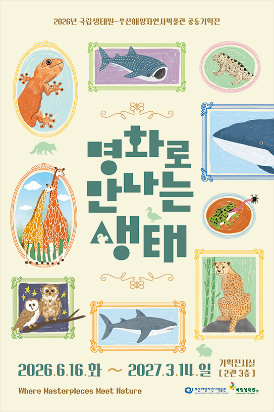 부산시 해양자연사박물관 기획전  ‘명화로 만나는 생태’. 부산시 제공