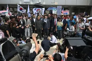 체육단체, ‘봉쇄’ 잠실개표소 진입 합의…‘국힘·카메라 동행’ 조건