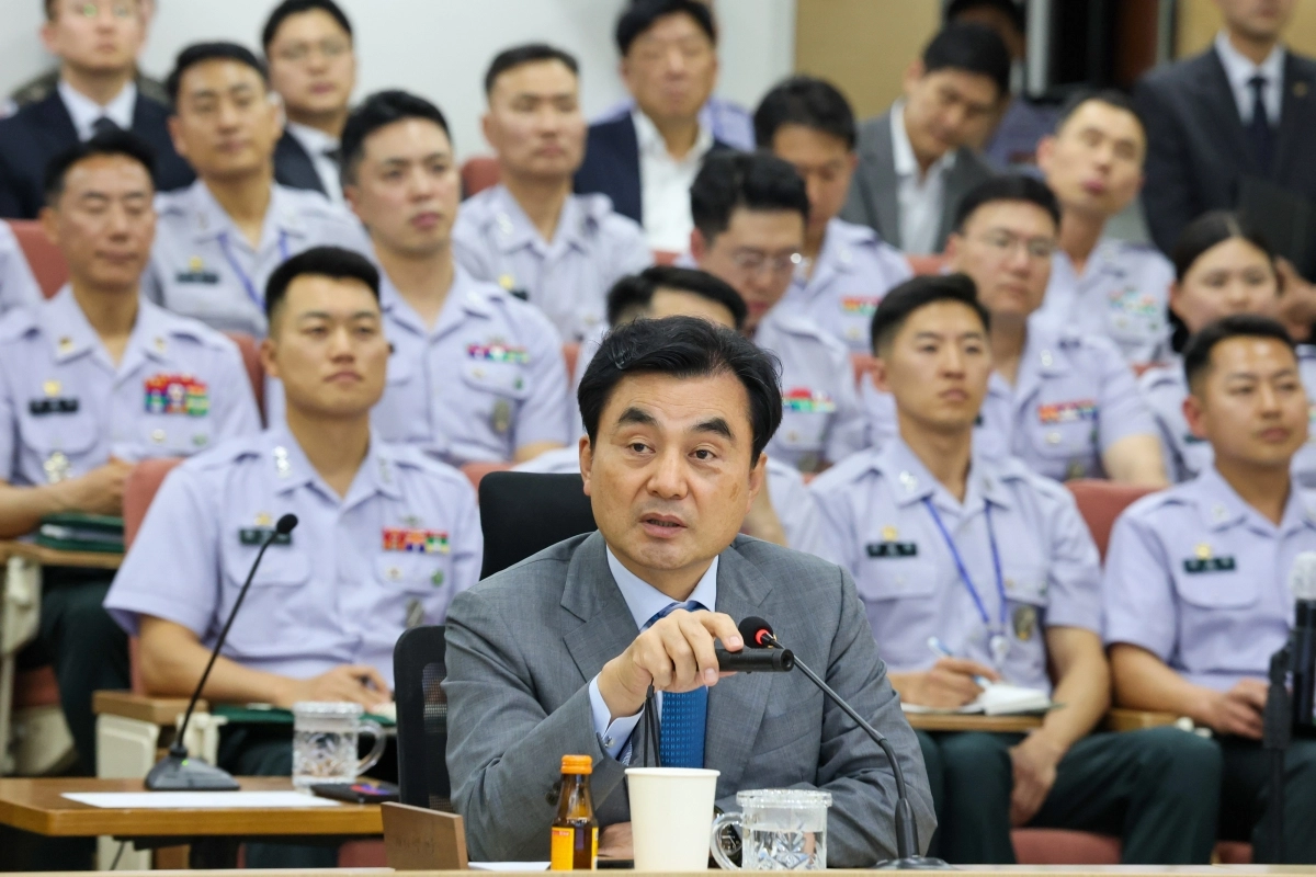 안규백 국방부 장관, 정예 육군장교 양성의 요람 육사 방문