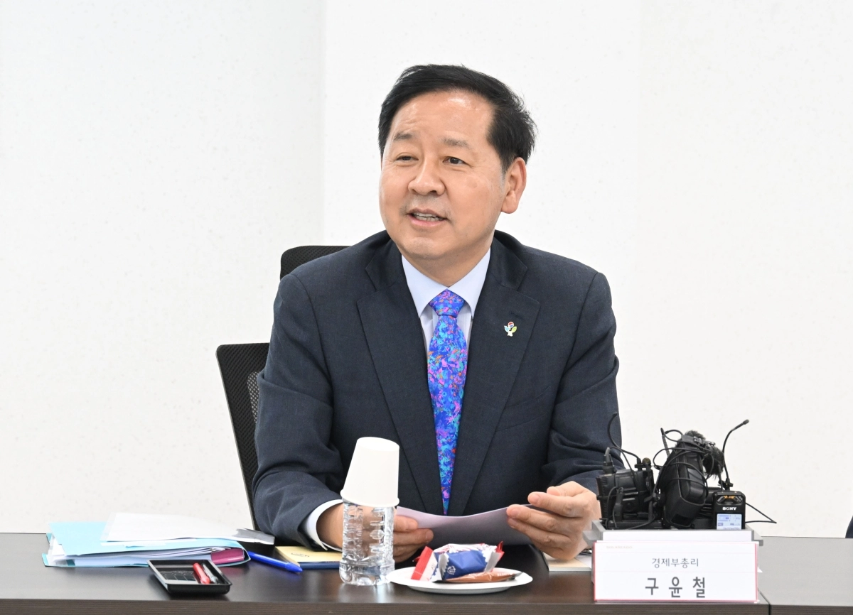구윤철 부총리, 기업혁신 지원 민관협의체 3차 회의 주재
