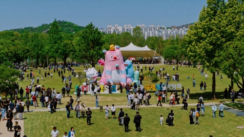 서울 성동구 서울숲에서 열리는 서울국제정원박람회.  서울시 제공