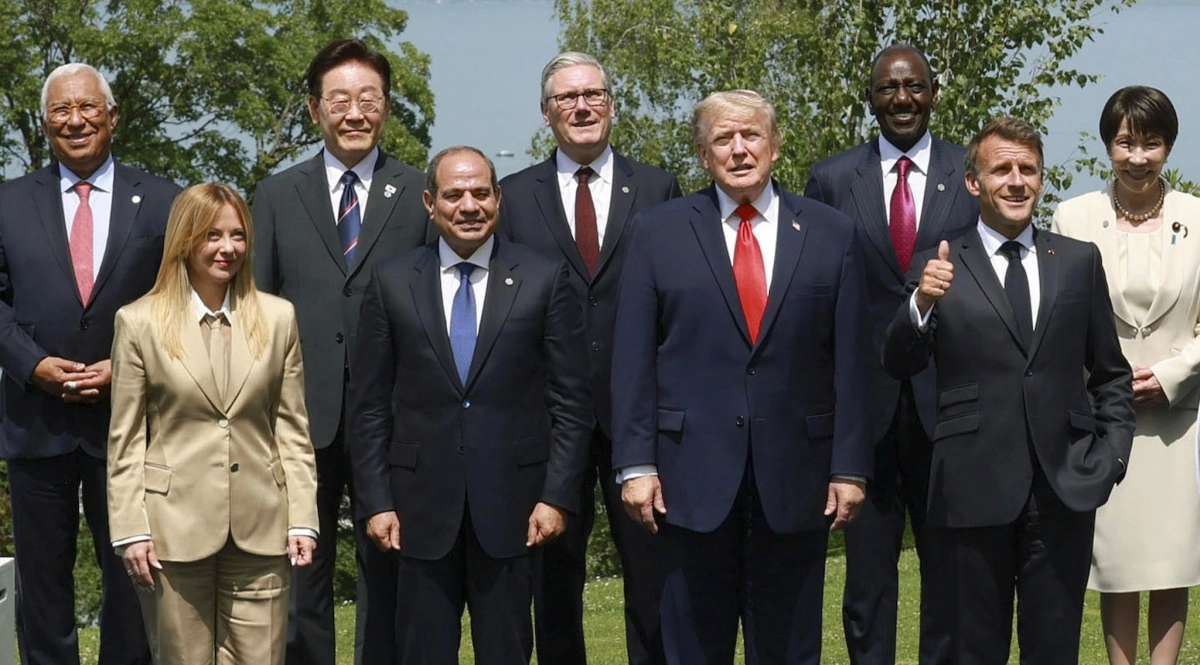 G7 정상회의 참석한 이재명 대통령