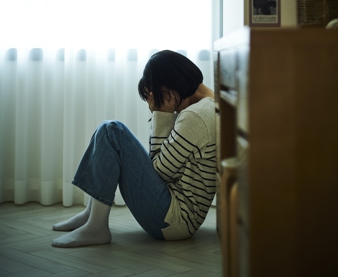 우울증 자료사진. 아이클릭아트