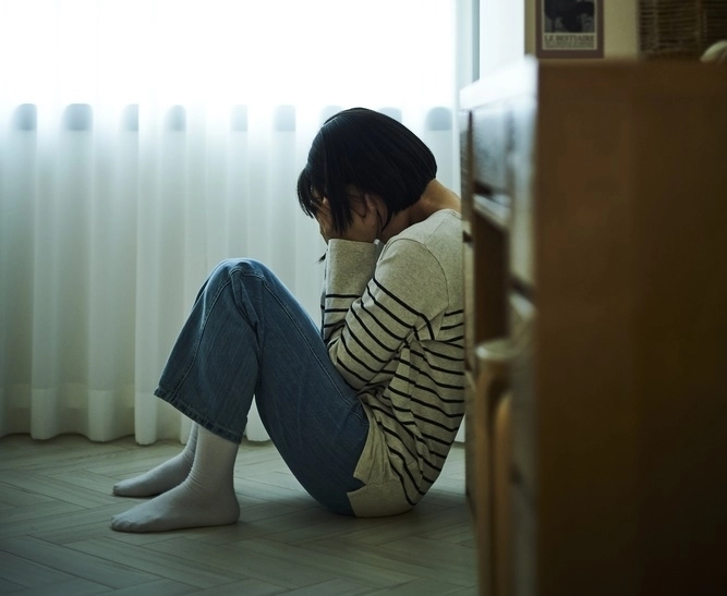 우울증 자료사진. 아이클릭아트