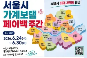 서울시, 동네 시장 120곳서 페이백 행사…최대 3만원
