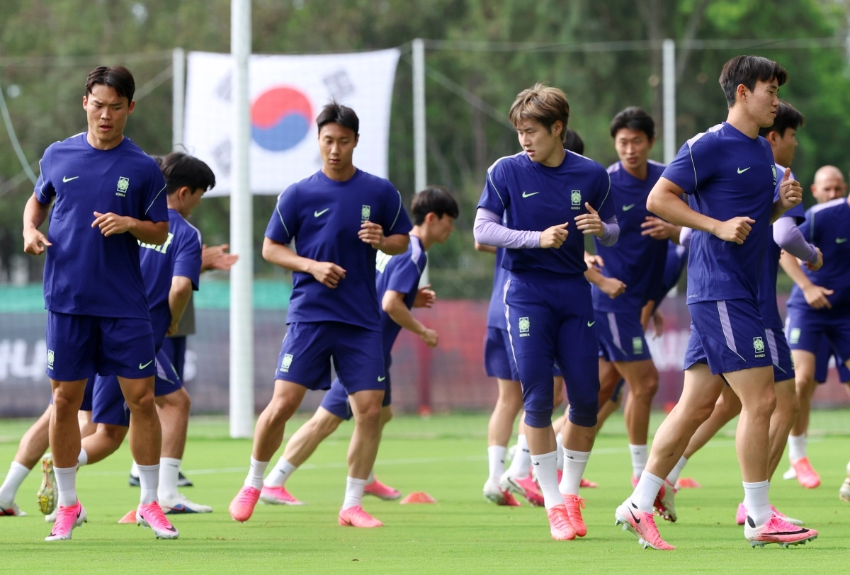 맹훈련하는 대한민국