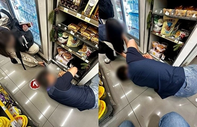 인천국제공항의 한 편의점 직원이 일본인 관광객이 떨어뜨린 이어폰을 찾기 위해 끝까지 포기하지 않고 도와준 사연이 알려지며 훈훈함을 주고 있다. 스레드 캡처