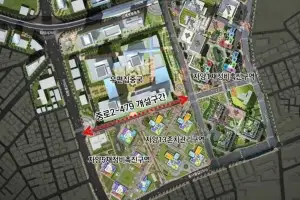 광진, 자양13구역에 도로부터 만든다