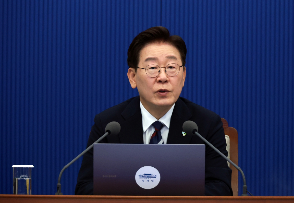 이재명 대통령, 수석보좌관회의 발언