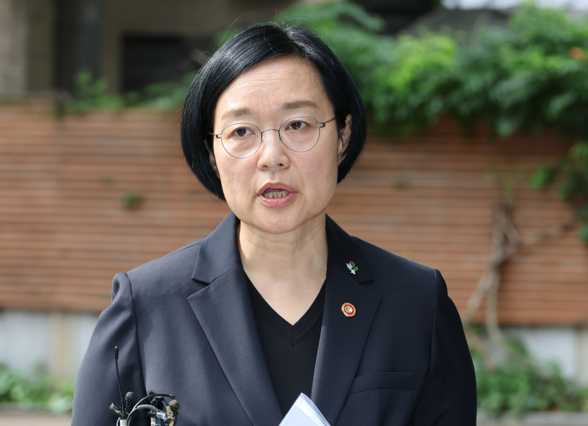 모두의 창업 개인정보 유출 관련 입장 밝히는 한성숙 국무총리 후보자