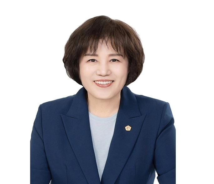 제12대 서울시의회 전반기 의장선거에 출마선언한 봉양순 시의원. 서울시의회 제공