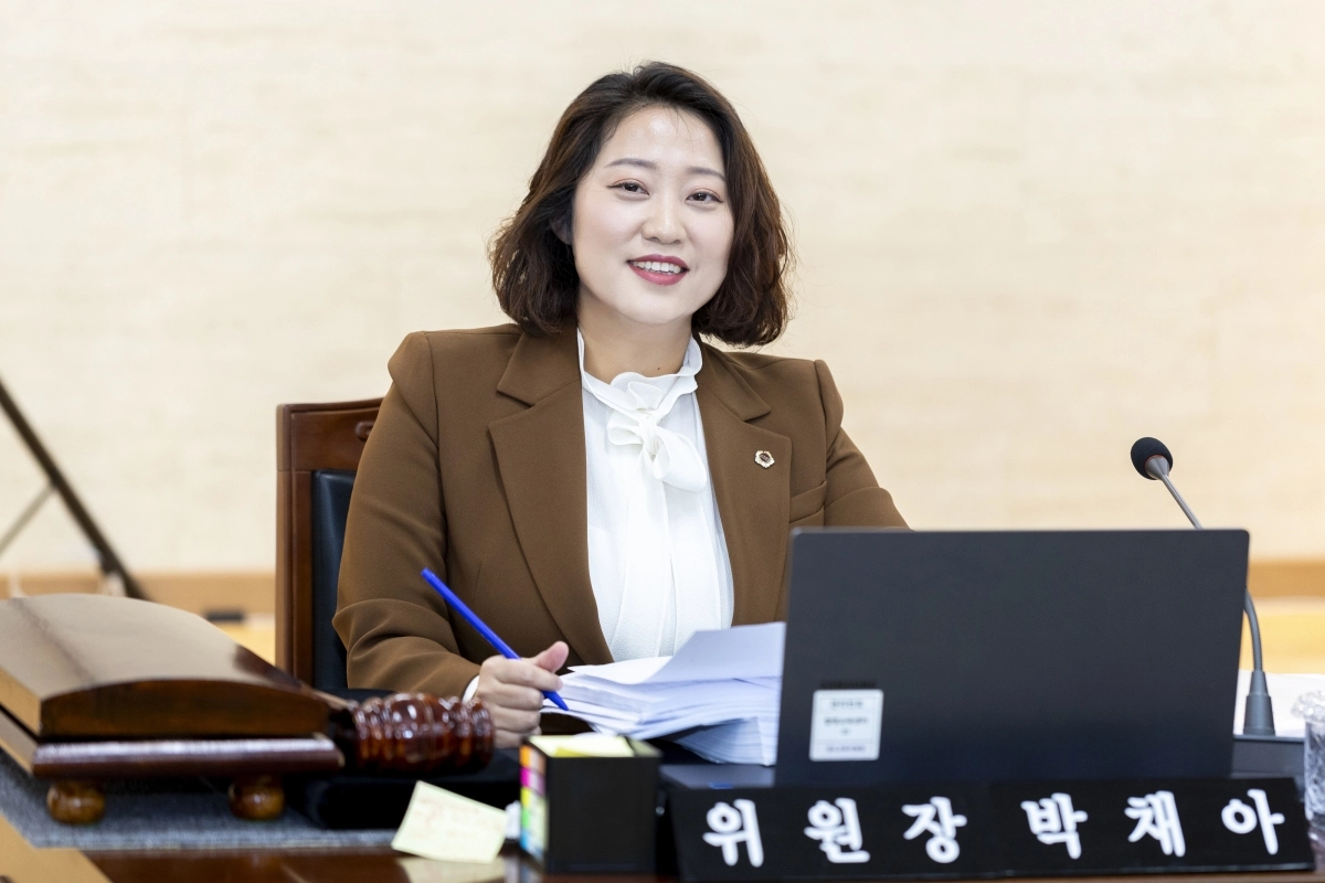 박채아 경북도의회 교육위원장. 경북도의회 제공