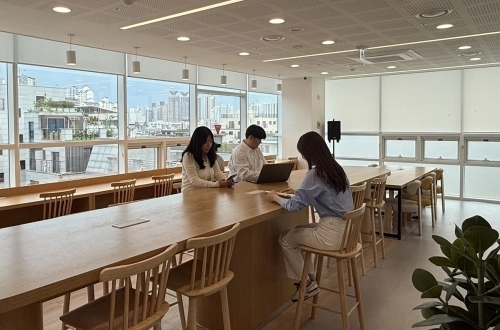 서울 광진구 ‘광진청년아지트’의 스터디라운지.  광진구 제공