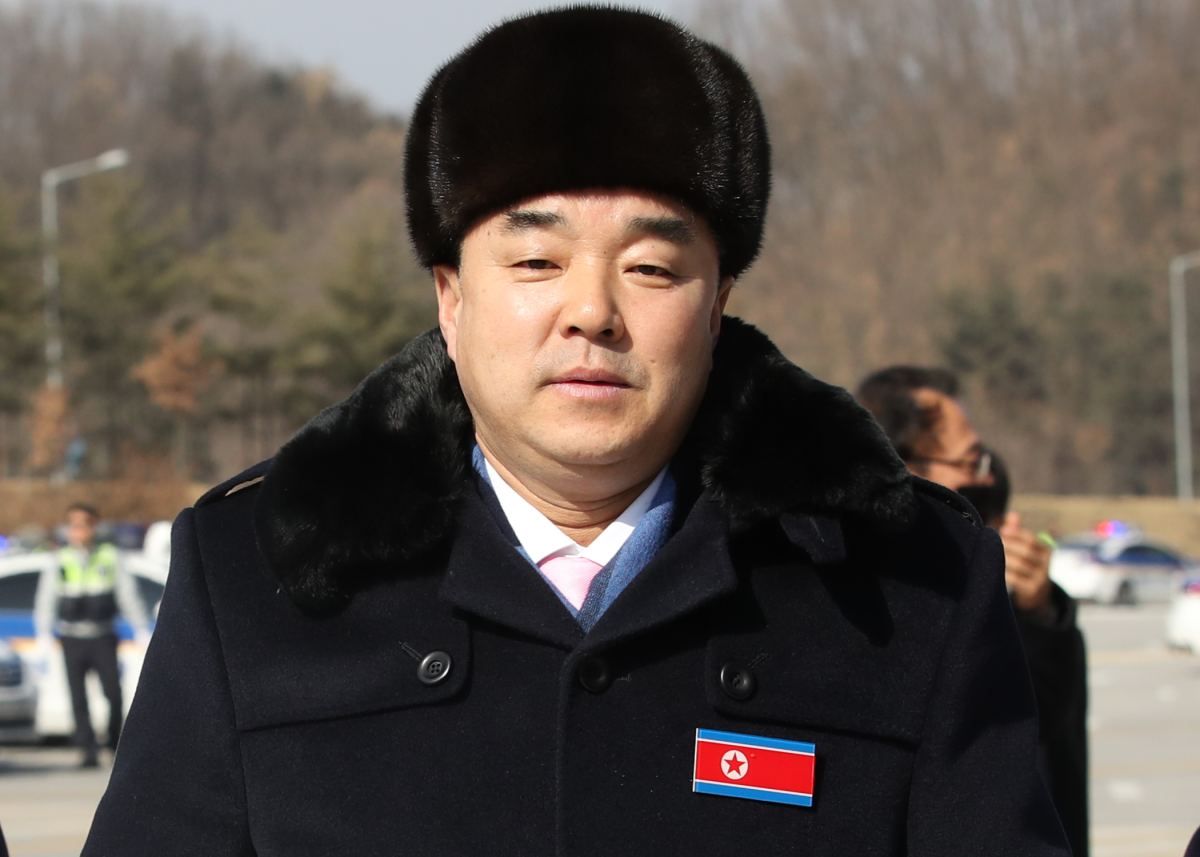김일국 북한 체육상.  연합뉴스