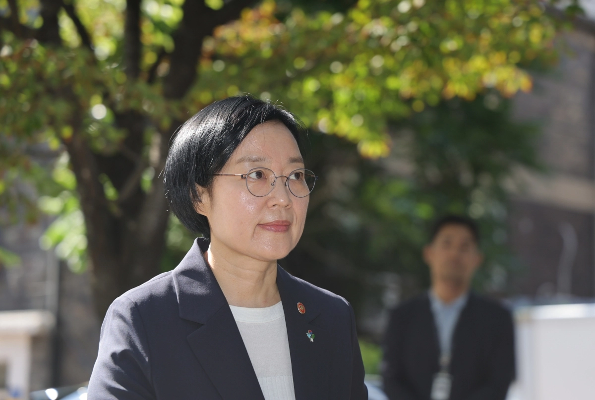 출근하는 한성숙 국무총리 후보자