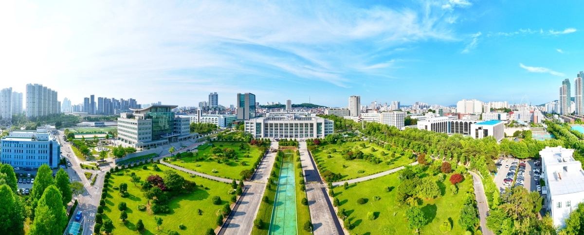 인하대 전경.