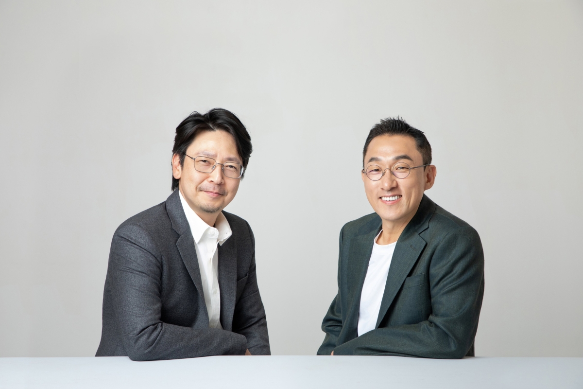 카카오게임즈 이시우, 김태환(우측),  공동대표  사진-카카오게임즈