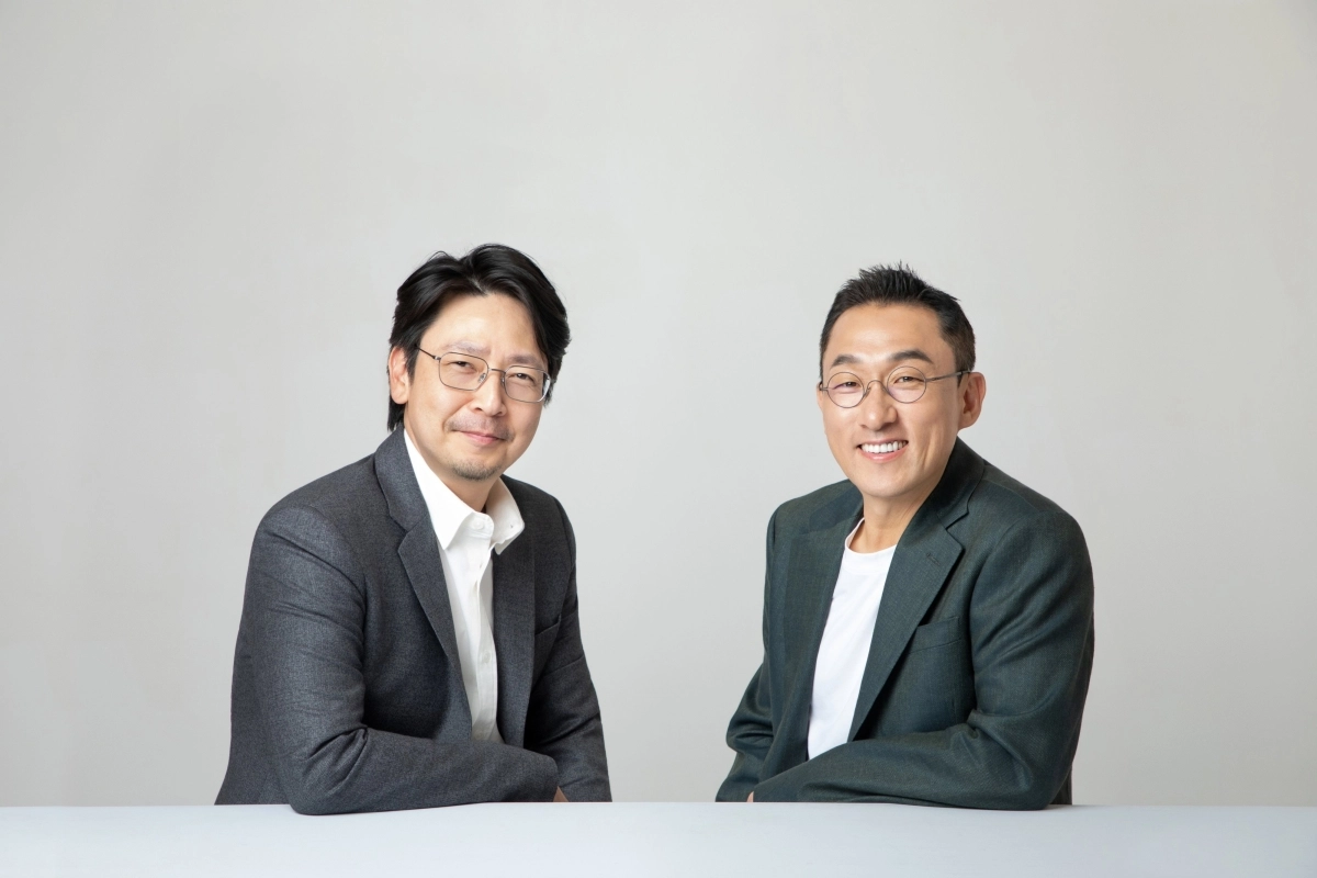 카카오게임즈 이시우, 김태환(우측),  공동대표  사진-카카오게임즈