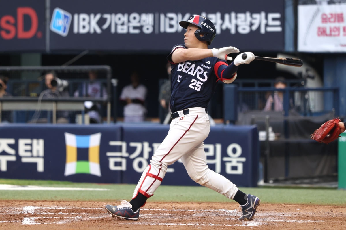 두산 베어스 양의지가 2026년 올스타 팬 투표에서 역대 최다 득표로 베스트 12에 선정됐다.                                                           두산 베어스 제공