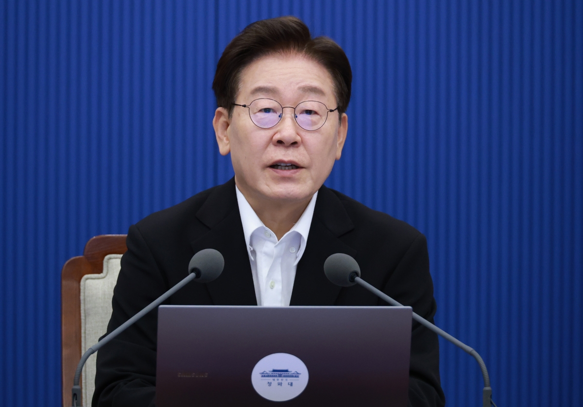 이재명 대통령, 수석보좌관회의 발언