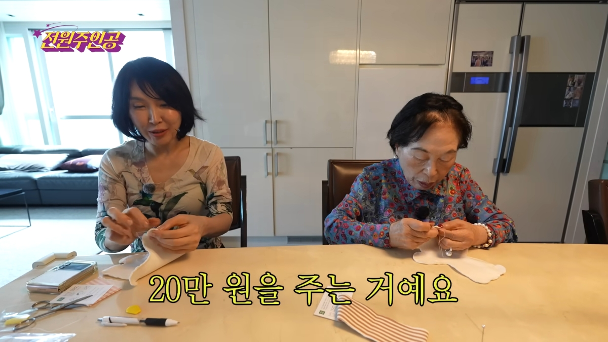 배우 전원주의 며느리가 황혼육아의 고충을 털어놨다. 유튜브 채널 ‘전원주인공’