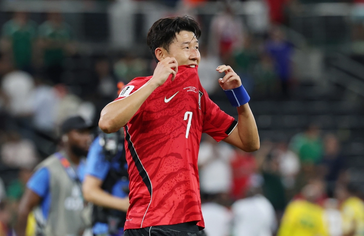 축구대표팀 주장 손흥민이 25일(한국시간) 멕시코 몬테레이 스타디움에서 열린 2026 북중미월드컵 조별리그 최종전 남아프리카공화국과의 경기에서 패한 뒤 아쉬워하고 있다. 2026.6.25 몬테레이 연합뉴스