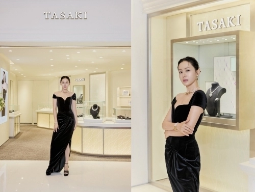 배우 손예진(사진 출처: 타사키(TASAKI))
