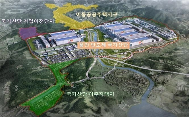용인 반도체 국가산단 조감도. 용인시 제공