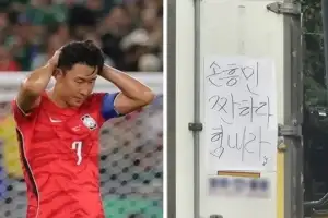thumbnail - “손흥민 짠하다, 힘내라” 트럭 뒷문서 포착된 진심…‘고개숙인 캡틴’에 응원 목소리