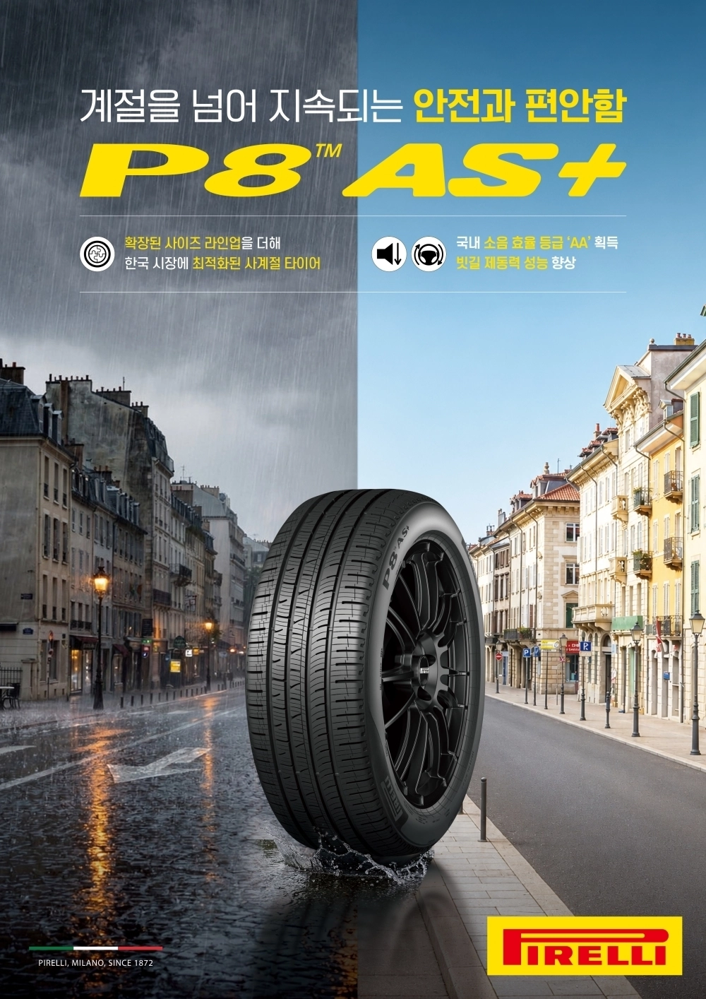 P8AS+ (사진=피렐리 제공)