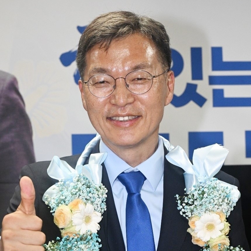 김중남 강릉시장 당선인. 연합뉴스 자료사진
