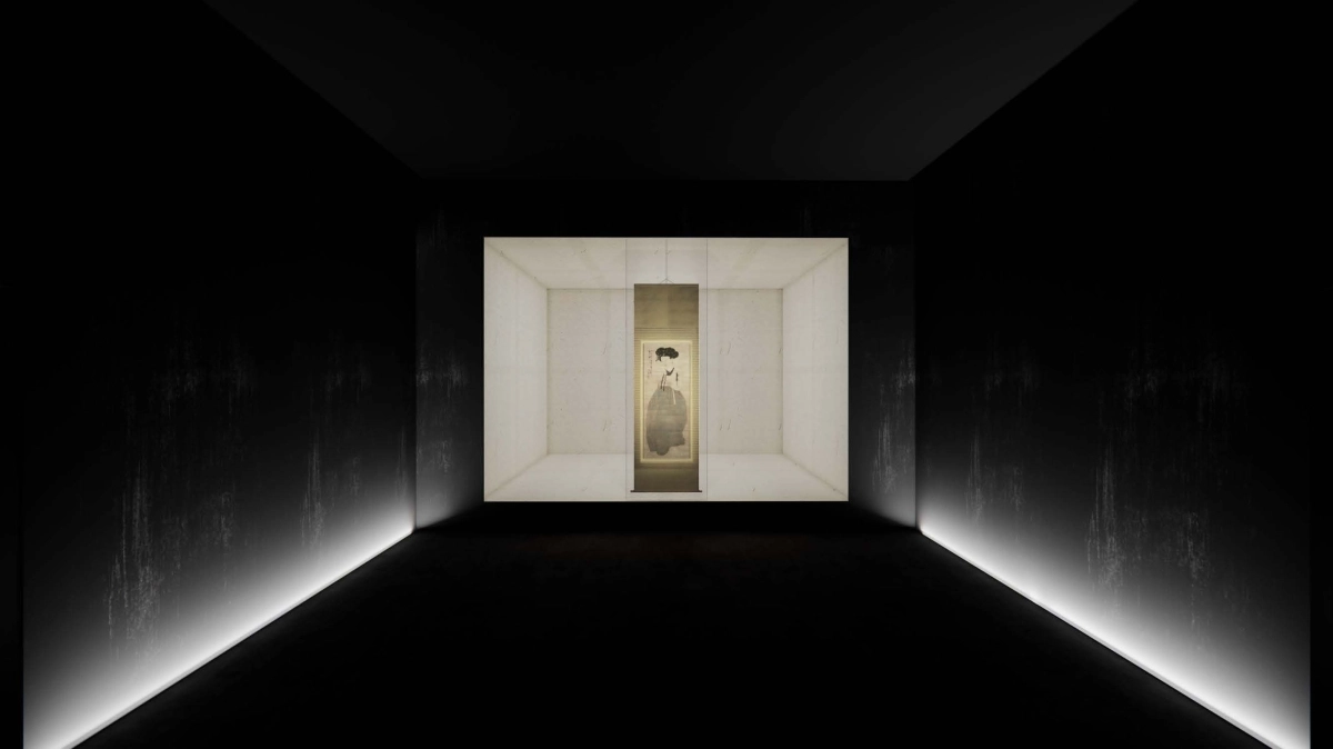 대구간송미술관의 미인도 상설 전시공간 ‘아름다운 사람이 있는 방, 미인도실’ 조감도. 대구간송미술관 제공